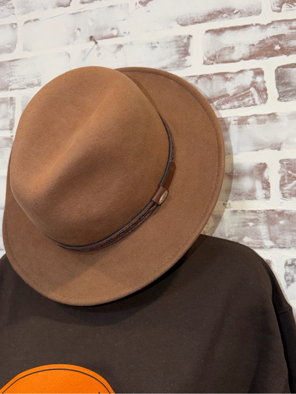 Scala Brown 100% woolana Hat adult medium